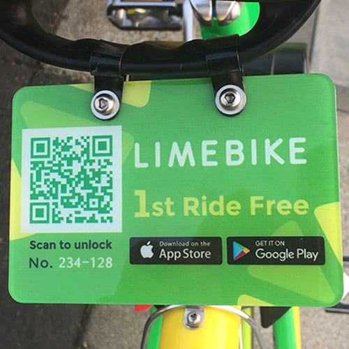Limebike QR Code
