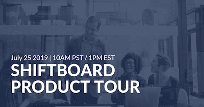 Shiftboard Product Tour Webinar