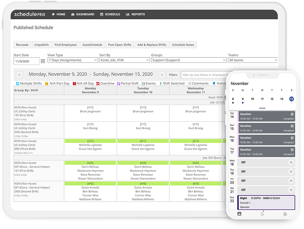 Scheduling and Communication Automation