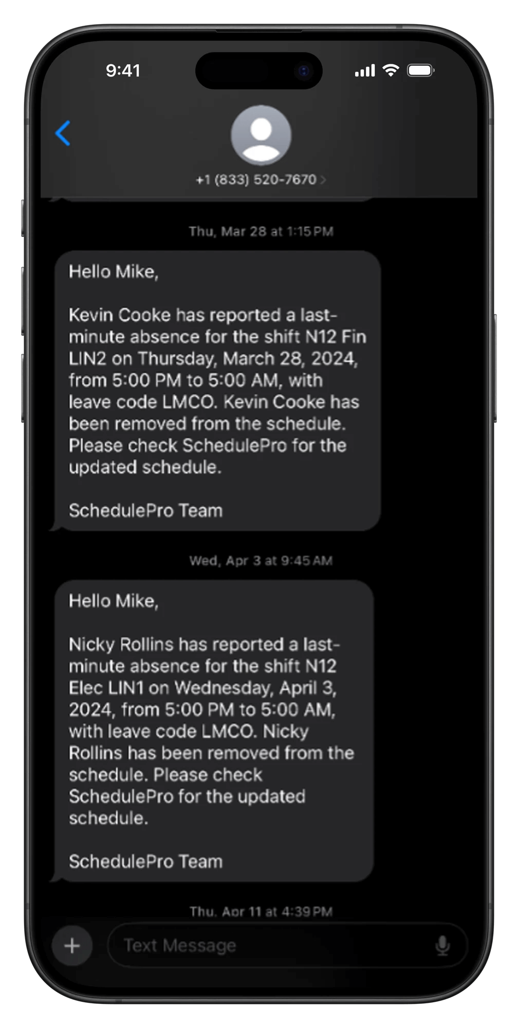 Introducing Call-Off Hotline